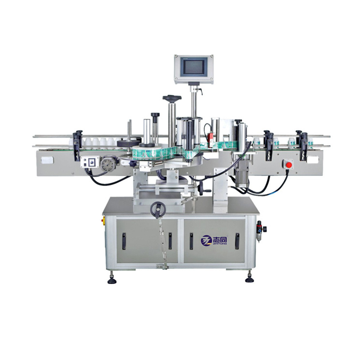 Semi-Automatic Round Wrap Around Plastic Bottle Labeling Machine